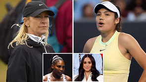 Women's tennis rocked by controversy-filled day: Chris Evert & Emma Raducanu under fire, Serena Williams told to stay away from Meghan Markle, & more