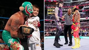 Rey Mysterio addresses Dominik Mysterio situation; WWE Legend nearly breaks character