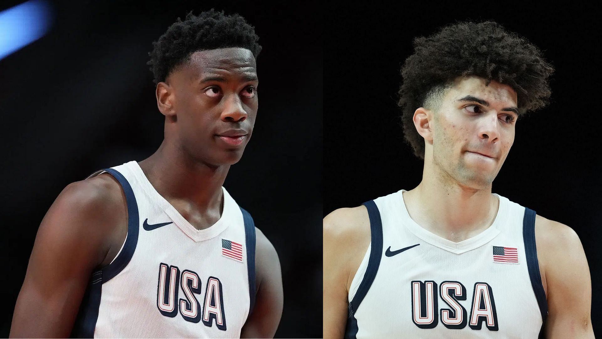 BYU signee AJ Dybantsa and Duke signee Cameron Boozer (Source: Getty)