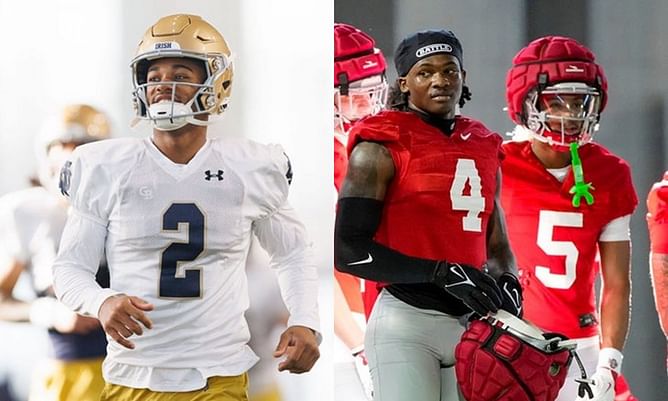OSU star Jeremiah Smith has 2-word reaction to former SB champ's subtle jab while giving ND standout his flowers