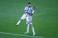 Lionel Messi and Angel Di Maria