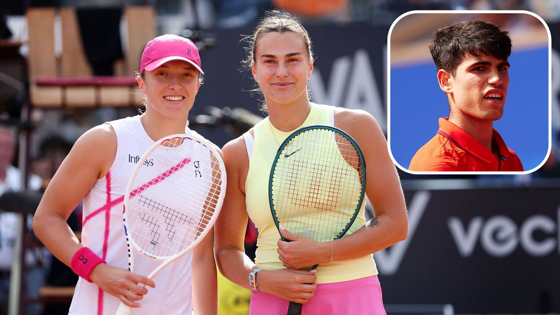 "This is just ridiculous" - Fans debate scheduling for Iga Swiatek & Aryna Sabalenka's French Open SF after Carlos Alcaraz's 'uncompetitive' win