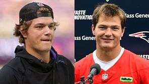 J.J. McCarthy's fiancée Katya drops two-word reaction as Patriots QB Drake Maye gets married to childhood love Ann Michael Hudson