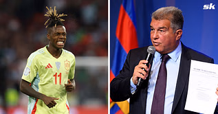 “So happy to help” - European club hilariously send money to Barcelona for signing Nico Williams