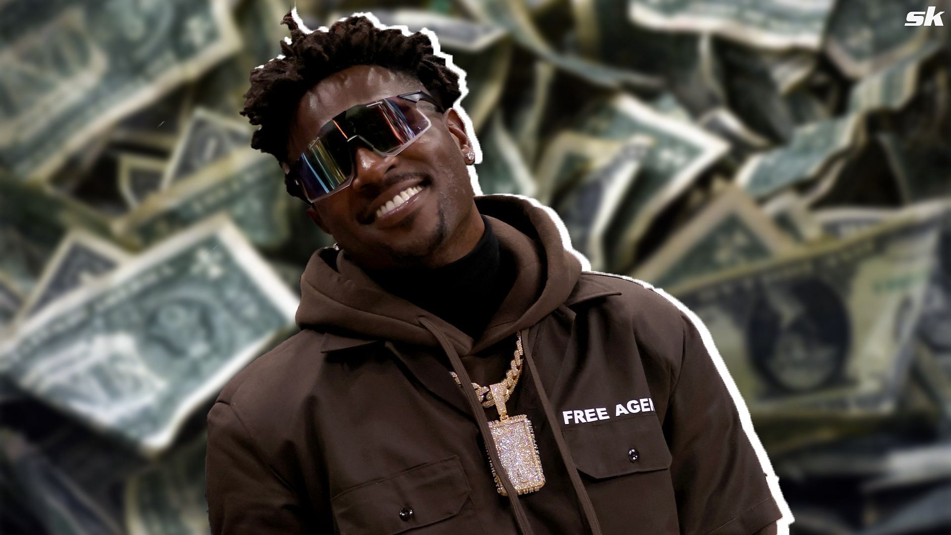 &quot;Get off my d***&quot;: Antonio Brown shows off $24,000,000 balance after filing for bankruptcy [Source: Imagn]