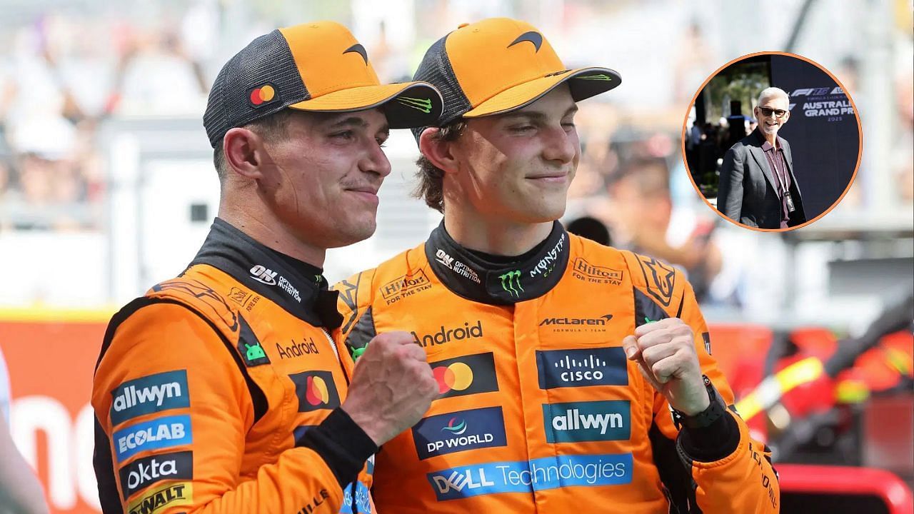 Damon Hill reacts to Lando Norris beating Oscar Piastri to win the F1 Austrian GP