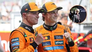Damon Hill reacts to Lando Norris beating Oscar Piastri to win the F1 Austrian GP