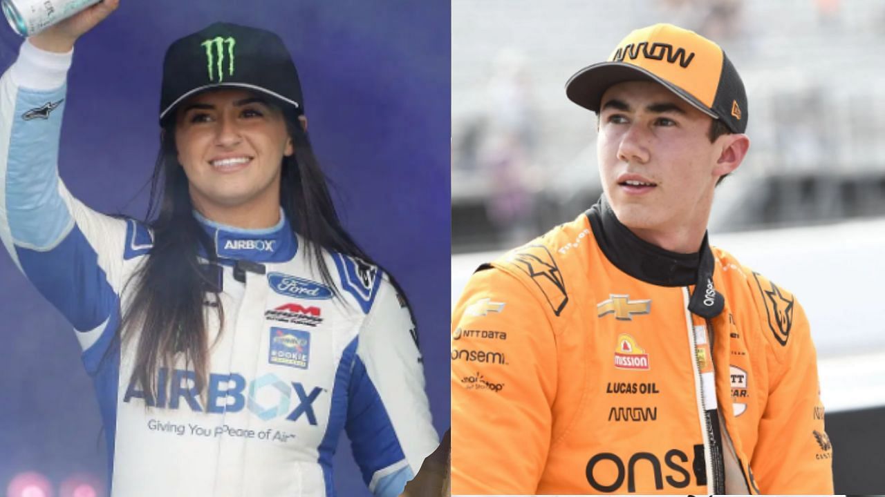 Hailie Deegan and Nolan Siegel
