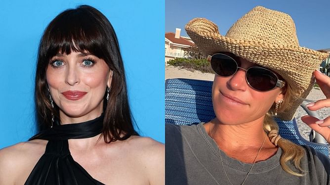 Matthew Stafford’s wife, Kelly, reacts to Dakota Johnson’s gorilla poop prank on friend’s ex