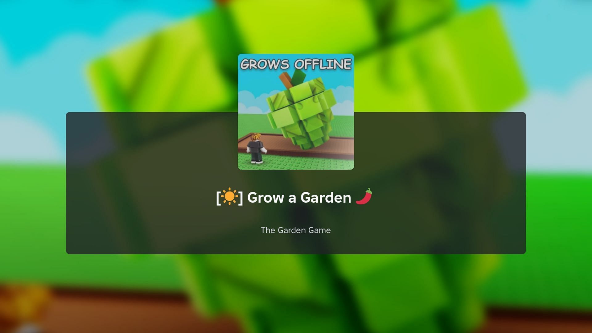 Grow a Garden