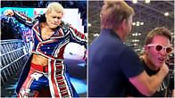 Tom Brady pays Cody Rhodes tribute; Eli Manning viciously attacks him in hilarious footage