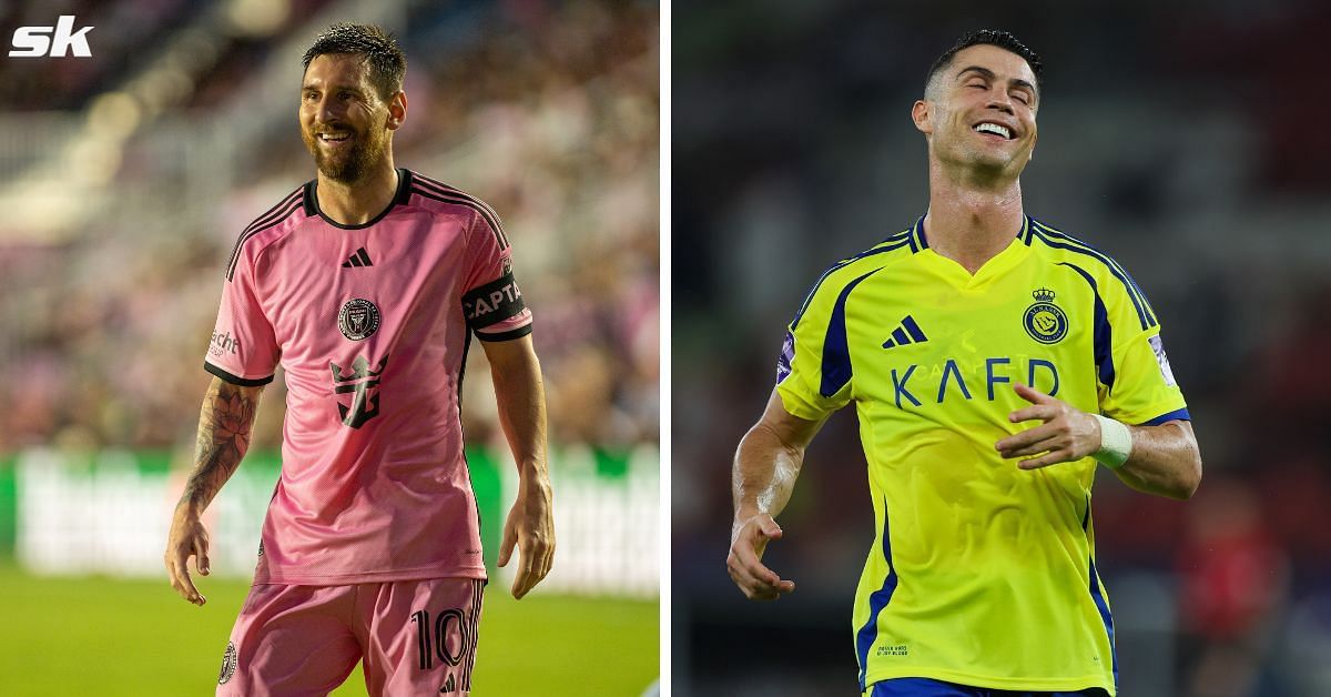 Lionel Messi and Cristiano Ronaldo.