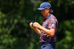 How did Rickie Fowler perform in the Rocket Classic 2025, Round 2?