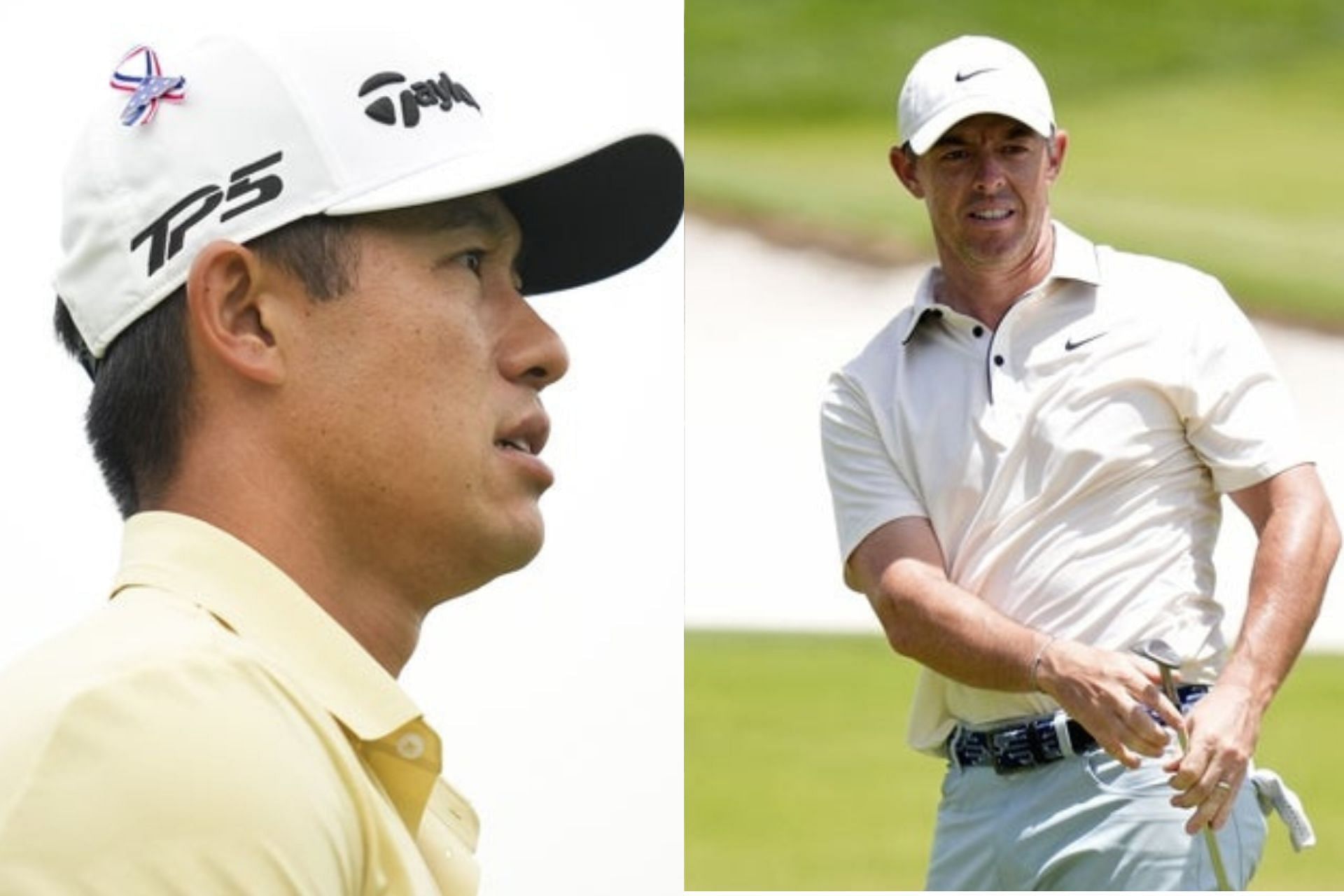 Collin Morikawa and Rory McIlroy - Source - Imagn