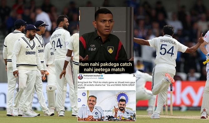 "Galti hogaya unn dono ko retire karwa ke. Ab blame kispe daalun?"- Top 10 funny memes after India's dismal loss in 1st Test vs England 2025