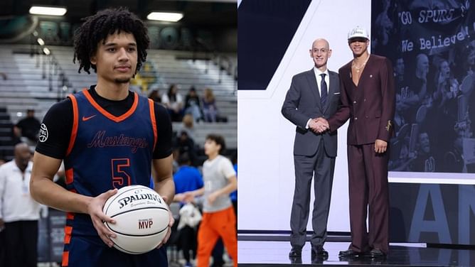 Brayden Burries drops 2-word reaction as Arizona’s Carter Bryant joins Victor Wembanyama with pick 14 at the NBA draft