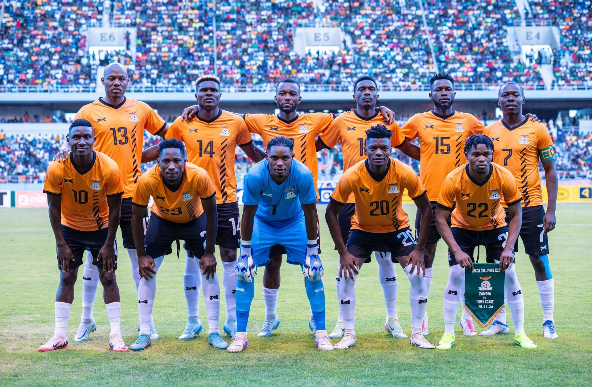 Zambia face Comoros on Friday. Credit: @FAZFootball on X 