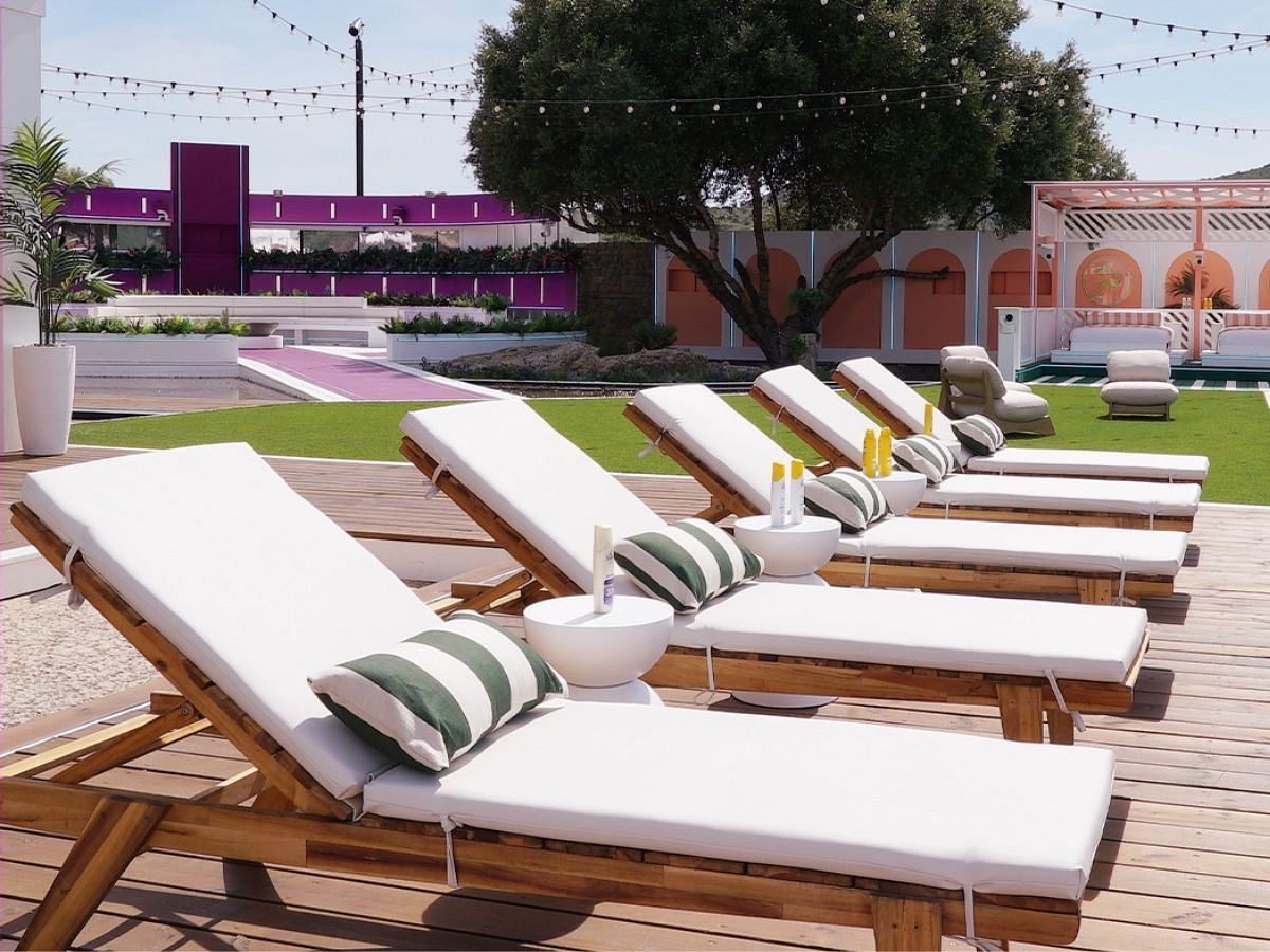 Love Island UK season 12 villa (Image via Instagram/@loveislanduk)