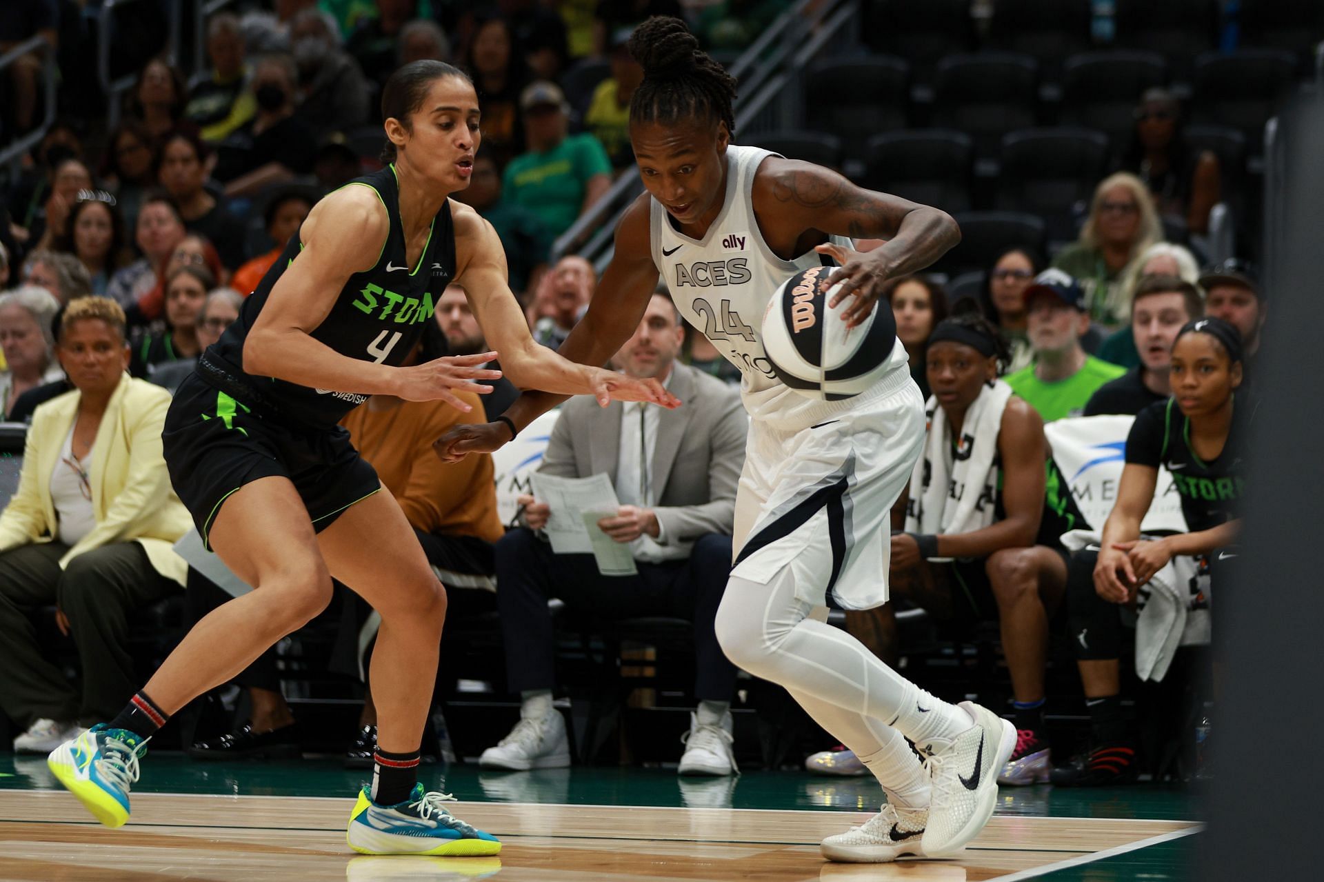 Las Vegas Aces v Seattle Storm - Source: Getty