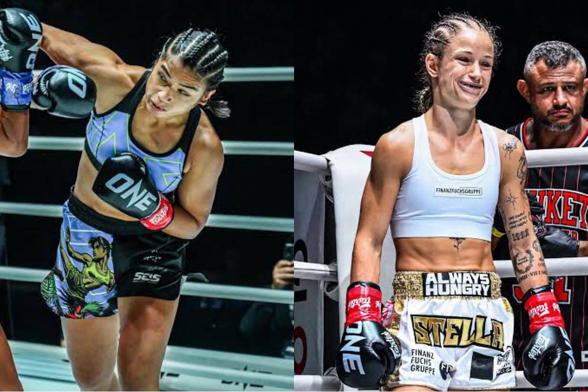 Jackie Buntan (L) vs Stella Hemetsberger (R) | Image credit: ONE Championship