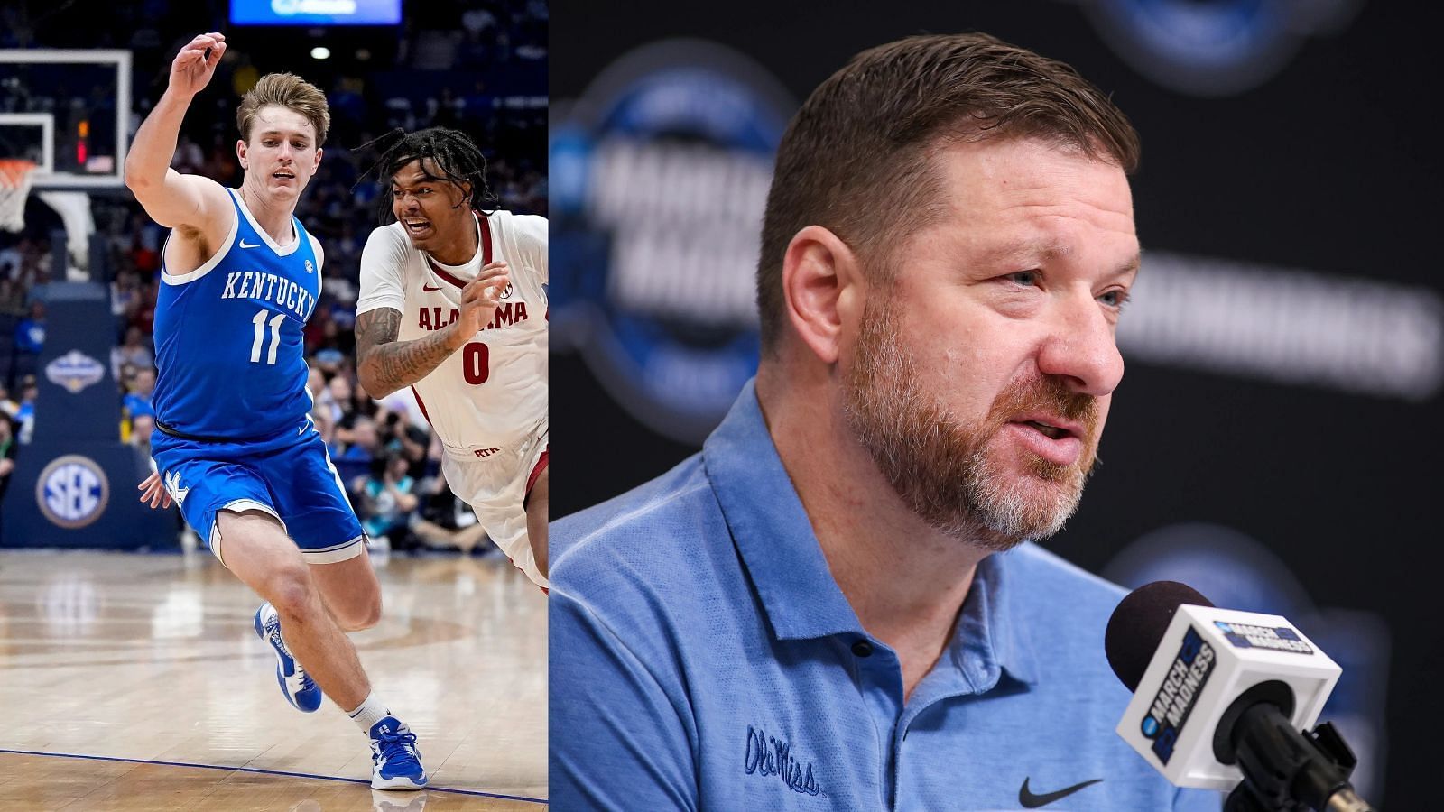 Kentucky guard Travis Perry was just one of a series of transfer portal wins for Chris Beard and Ole Miss. (Photo Credits: IMAGN)