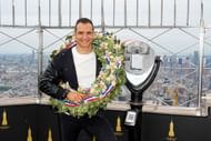 Indy 500 Winner Alex Palou Visits The Empire State Building - Source: Getty