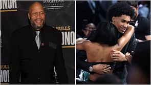Ron Harper clowns online heckler for calling him 'bad father' after Dylan Harper's mom goes viral at NBA draft: "Like I really care fanboy"