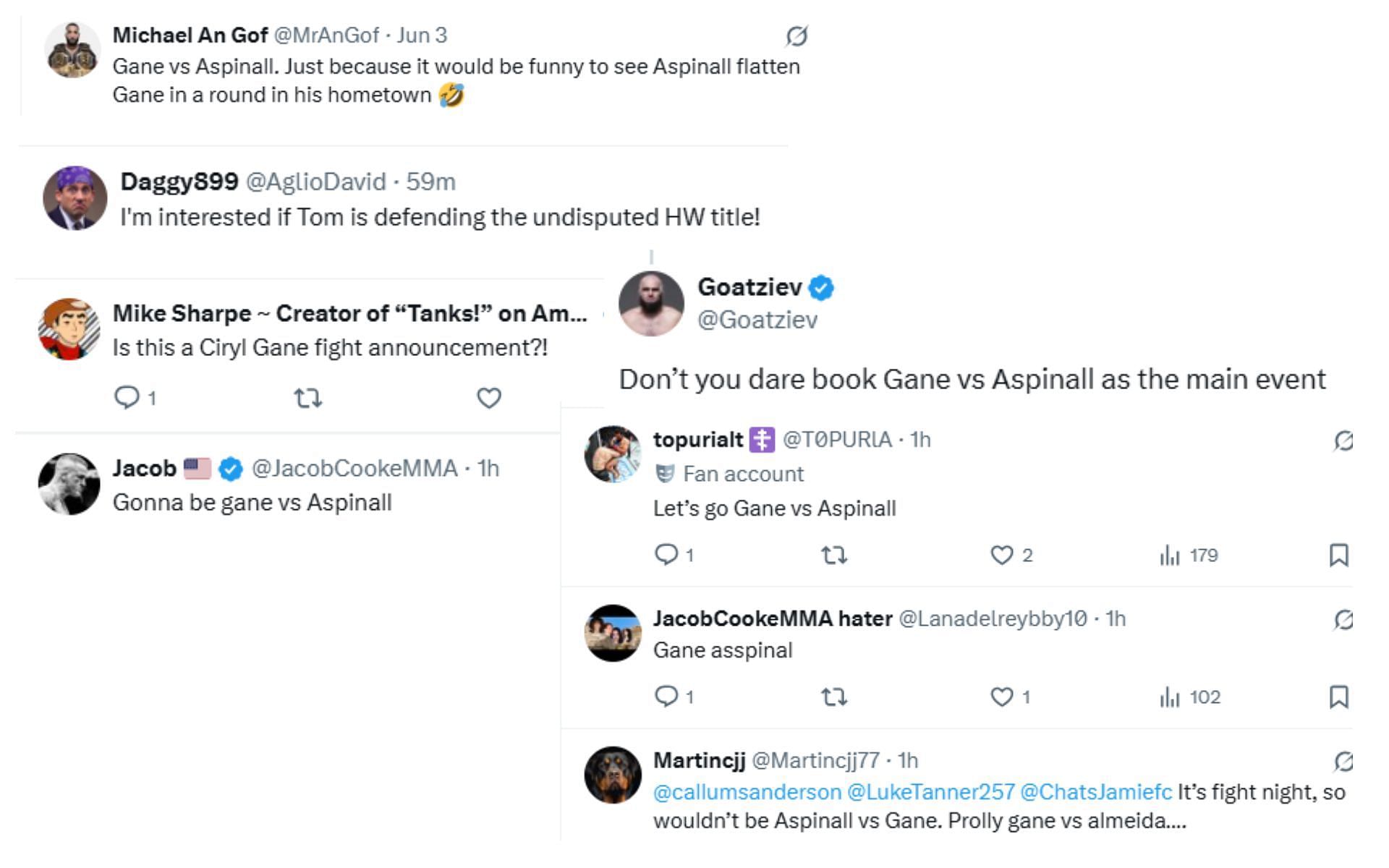 [Images Courtesy: @ufc tweet thread on X]