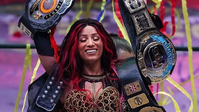 Mercedes Mone sends a message after another successful title defense outside AEW