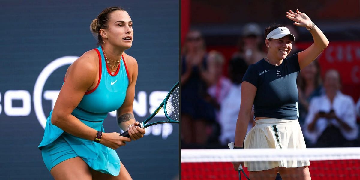 Aryna Sabalenka and Amanda Anisimova will be in action on Day 5 of the Berlin Tennis Open 2025. (Photos: Getty)