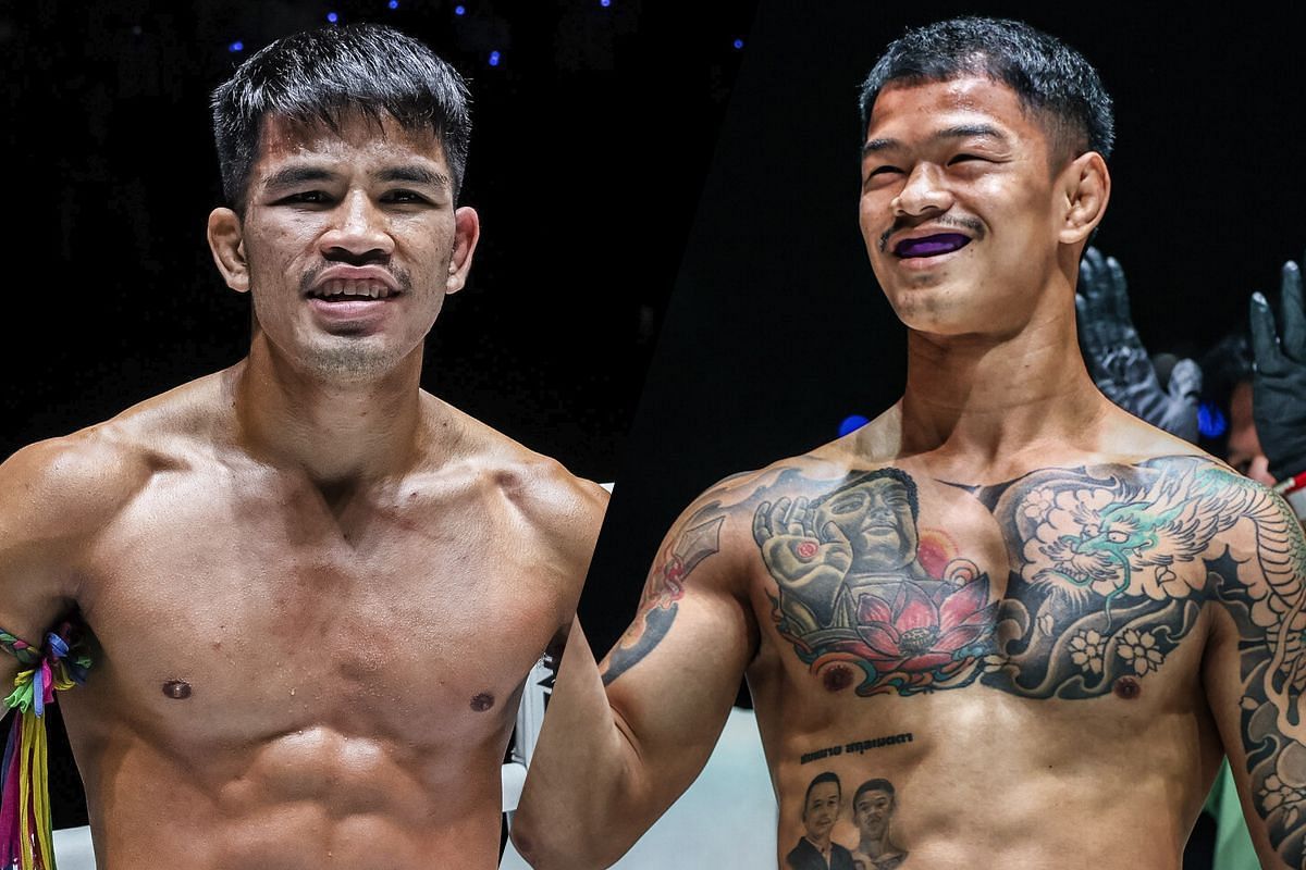 Nakrob Fairtex and Kongthoranee Sor Sommai - Photo by ONE Championship