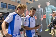 Racing Bulls' Liam Lawson and Isack Hadjar attend the Monaco Grand Prix previews. Source: Getty