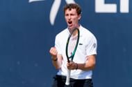 Ugo Humbert at the Libema Open 2025. (Photo: Getty)