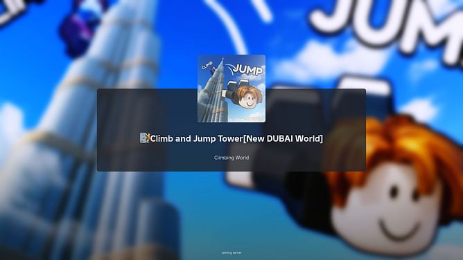 Climb and Jump Tower Dubai World guide