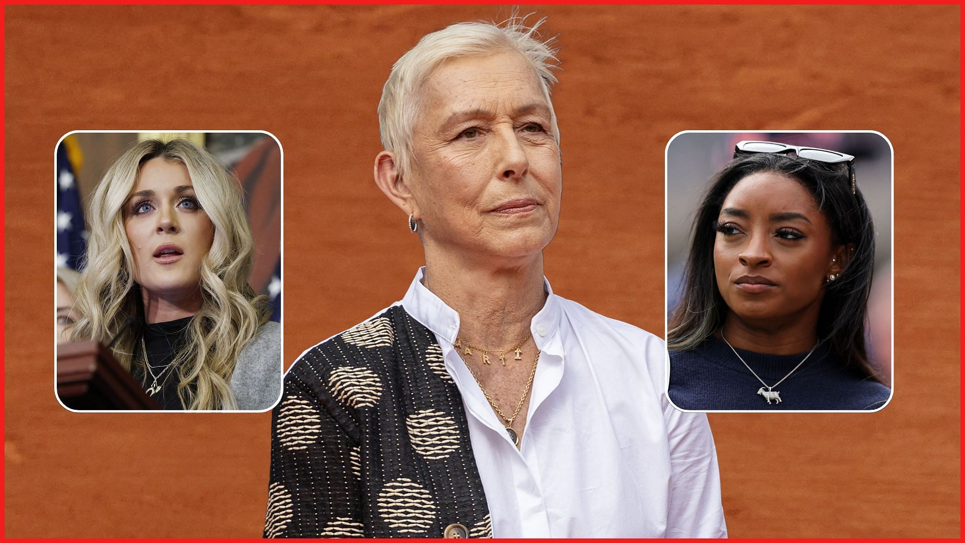 Martina Navratilova weighs in on debate between Simone Biles and Riley Gaines - Image Source: Getty