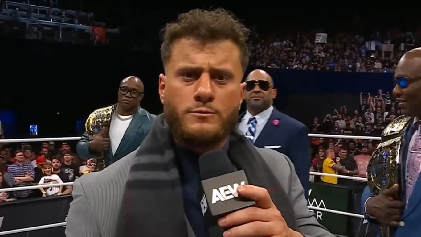 MJF recently joined &quot;The Hurt Syndicate&quot; [ Image from AEW