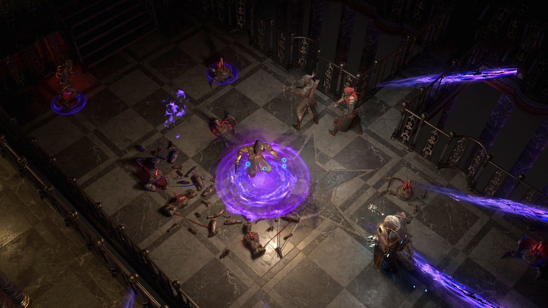 What are some of the strongest passive nodes in Path of Exile (Image via Grinding Gear Games)
