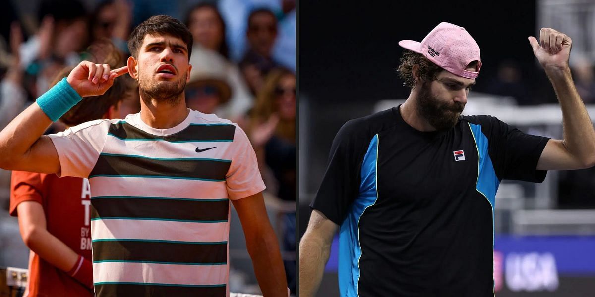 Carlos Alcaraz and Reilly Opelka will be in action on Day 4 of the HSBC Championships 2025. (Photos: Getty)