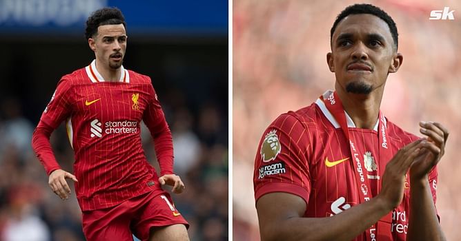 "He doesn't have it in his locker" - Curtis Jones aims cheeky dig at Alexander-Arnold after getting better of ex-Liverpool star in England training