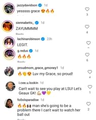 Sienna Betts and Jazzy Davidson show love to Grace Knox as she gets featured in Slam magazine. (Images via Instagram @wslam)