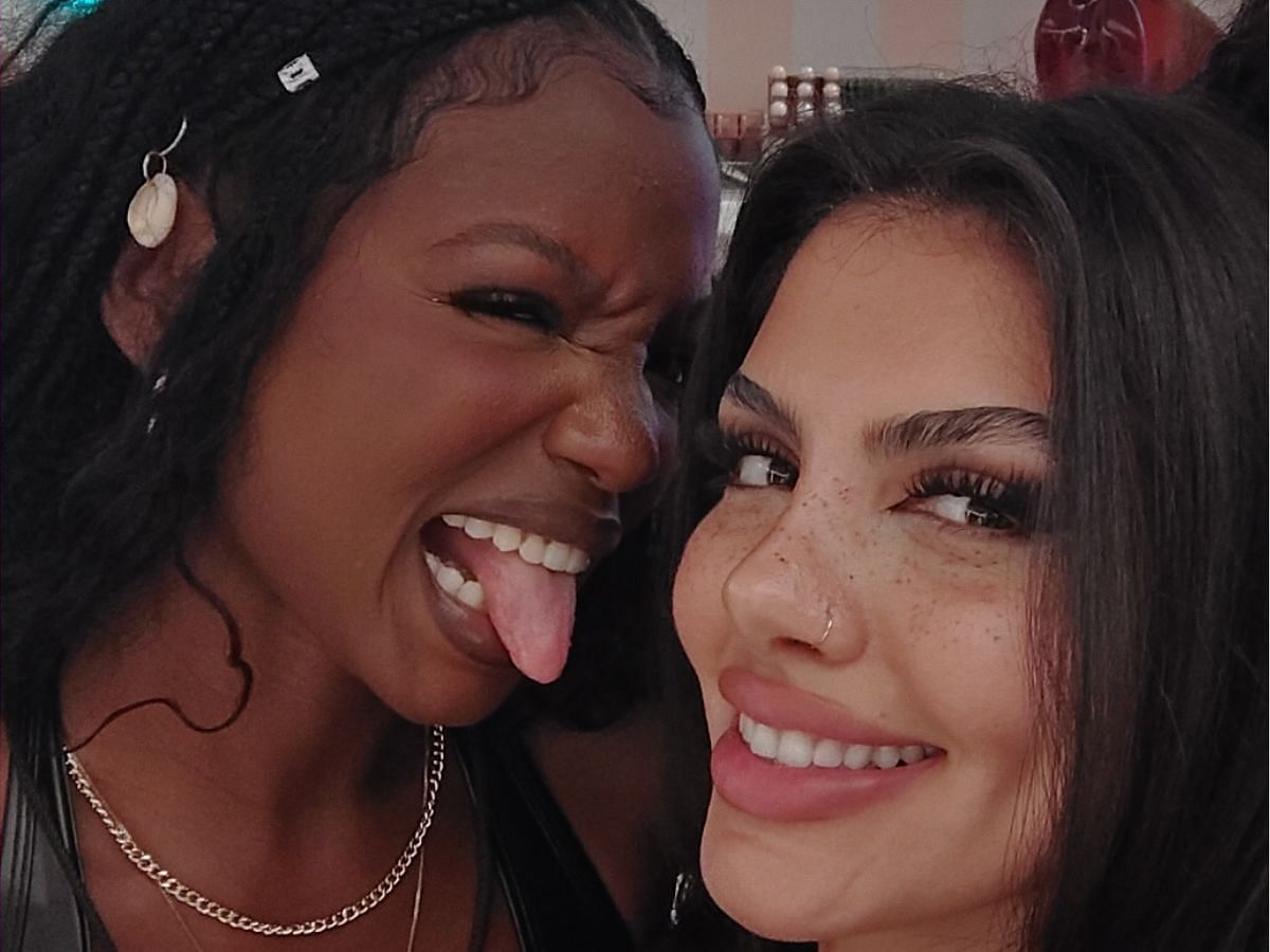 Chelley and Huda from Love Island USA season 7 (Image via Instagram/@loveislandusa)