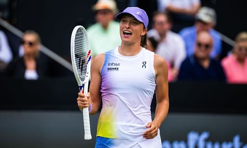 Iga Swiatek at the Bad Homburg Open 2025. (Photo: Getty)
