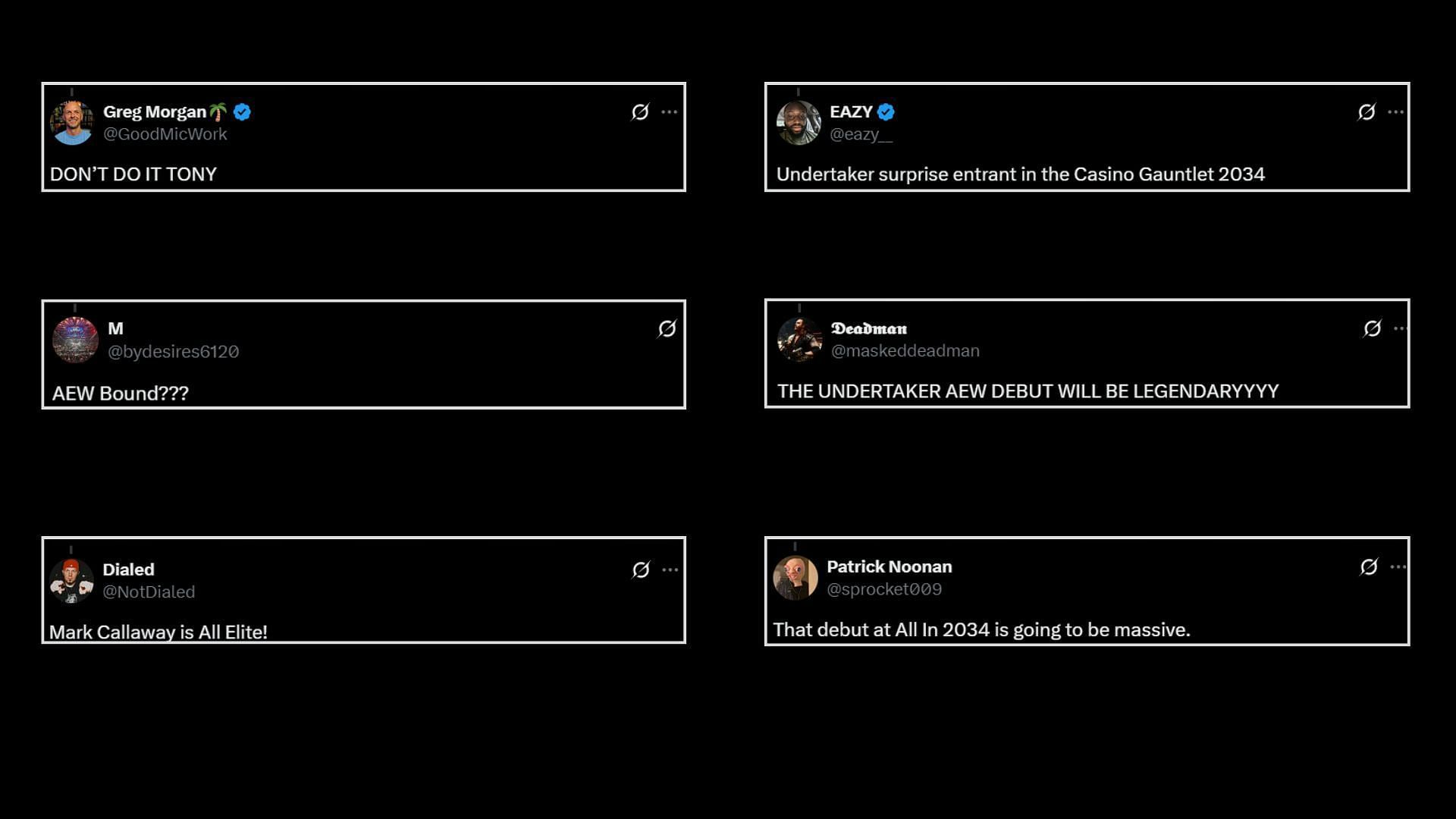 Fans react to The Undertaker&#039;s contract update [Image source: X]