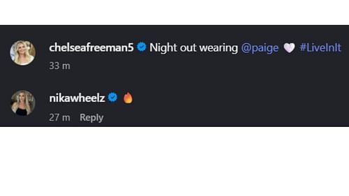 Reaction from Dominique Wheeler\