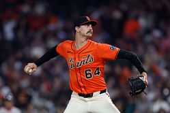 Giants pitcher Sean Hjelle under fire as wife Caroline accuses him of abuse and abandonment