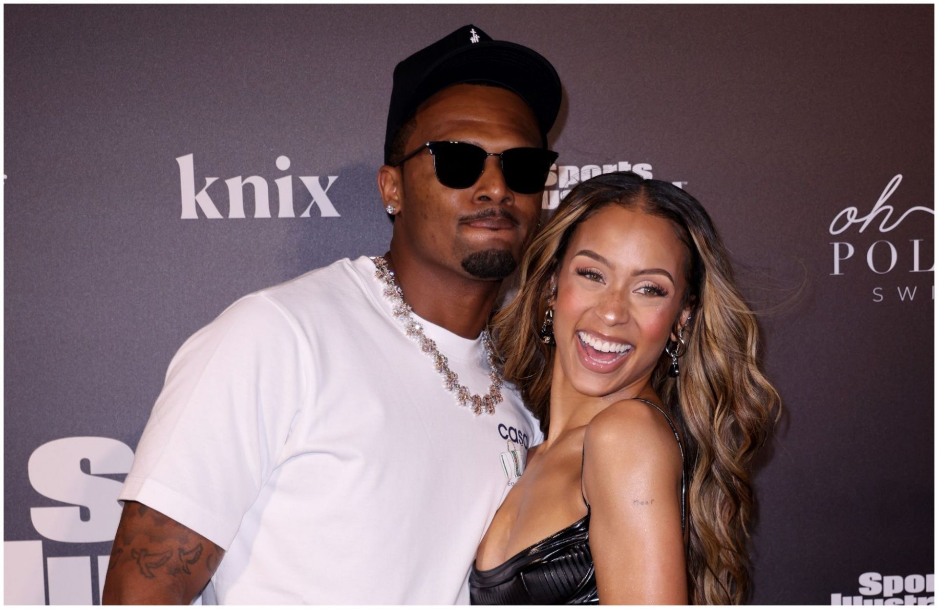 Deshaun Watson's fiancée, Jilly Anais, shows off all-white outfit during lavish bachelorette bash