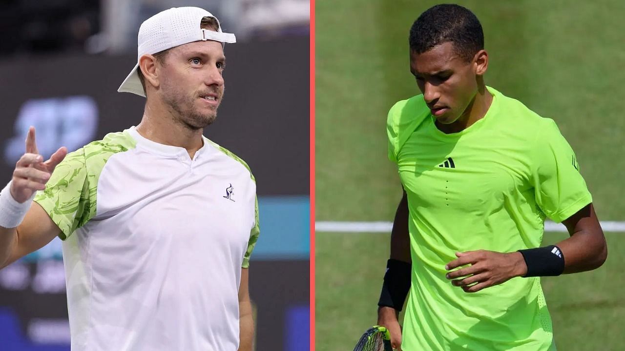 James Duckworth (L) &amp; Felix Auger-Aliassime