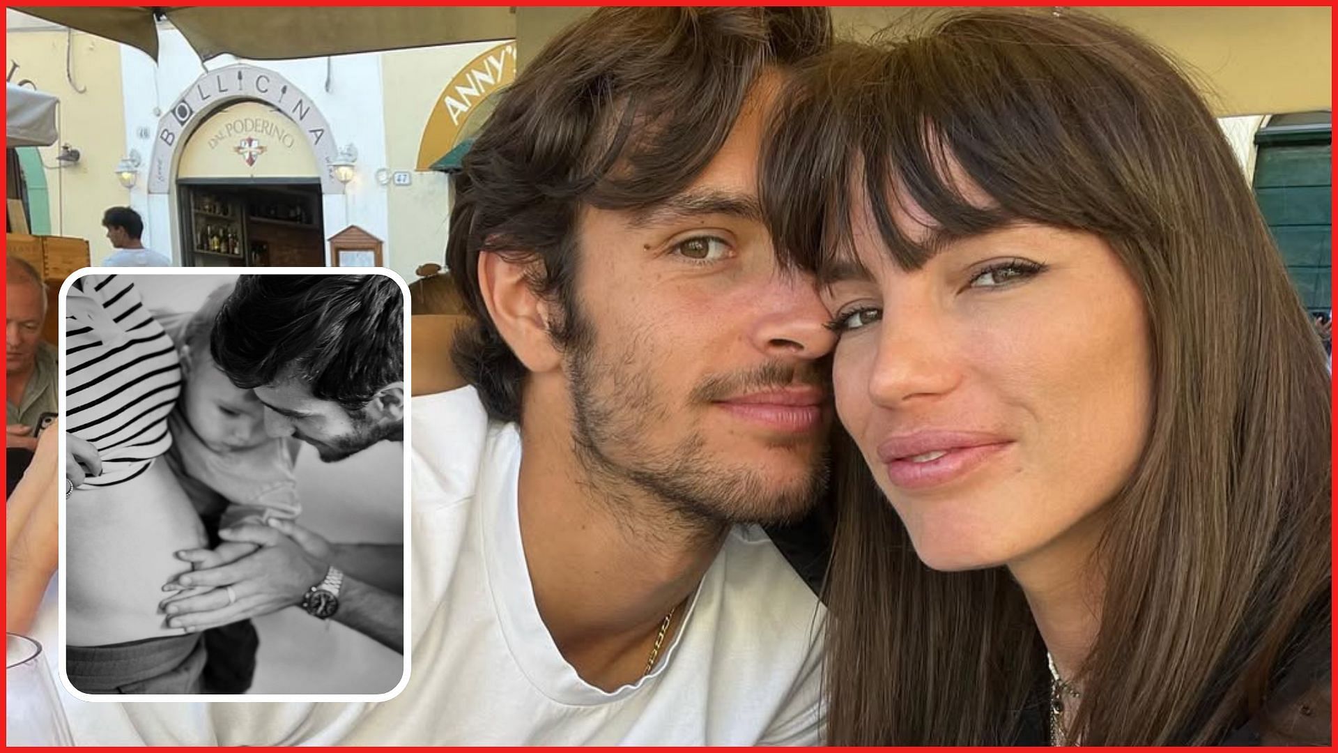 Despite being pregnant, Lorenzo Musetti's girlfriend Veronica shows her support in biggest match of his career at French Open