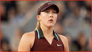 "Absolute embarrassment of an attitude" - Mirra Andreeva makes fans furious with controversial behavior during shock Berlin loss