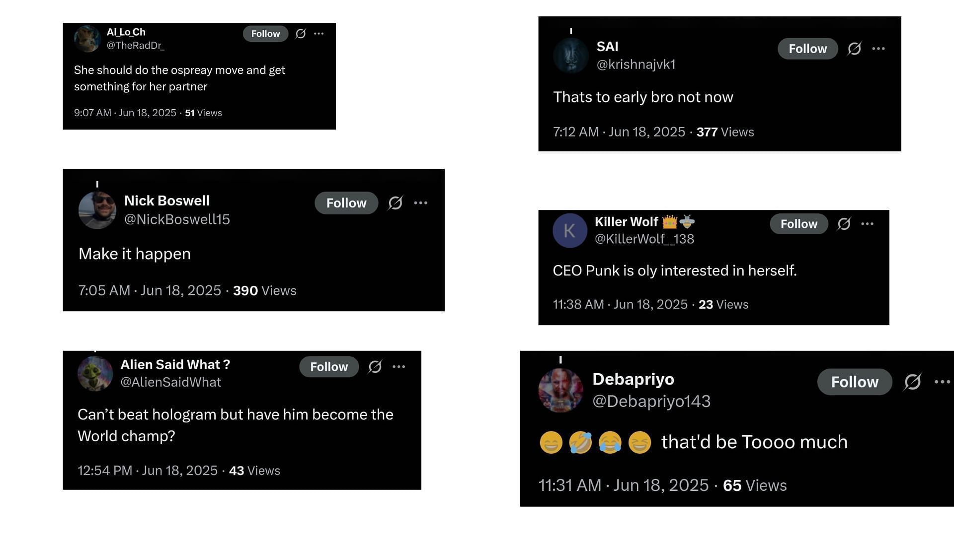 Fans had intriguing reactions to Mercedes Mone possibly vouching for The Beast Mortos&#039; push. [Image credit: X]